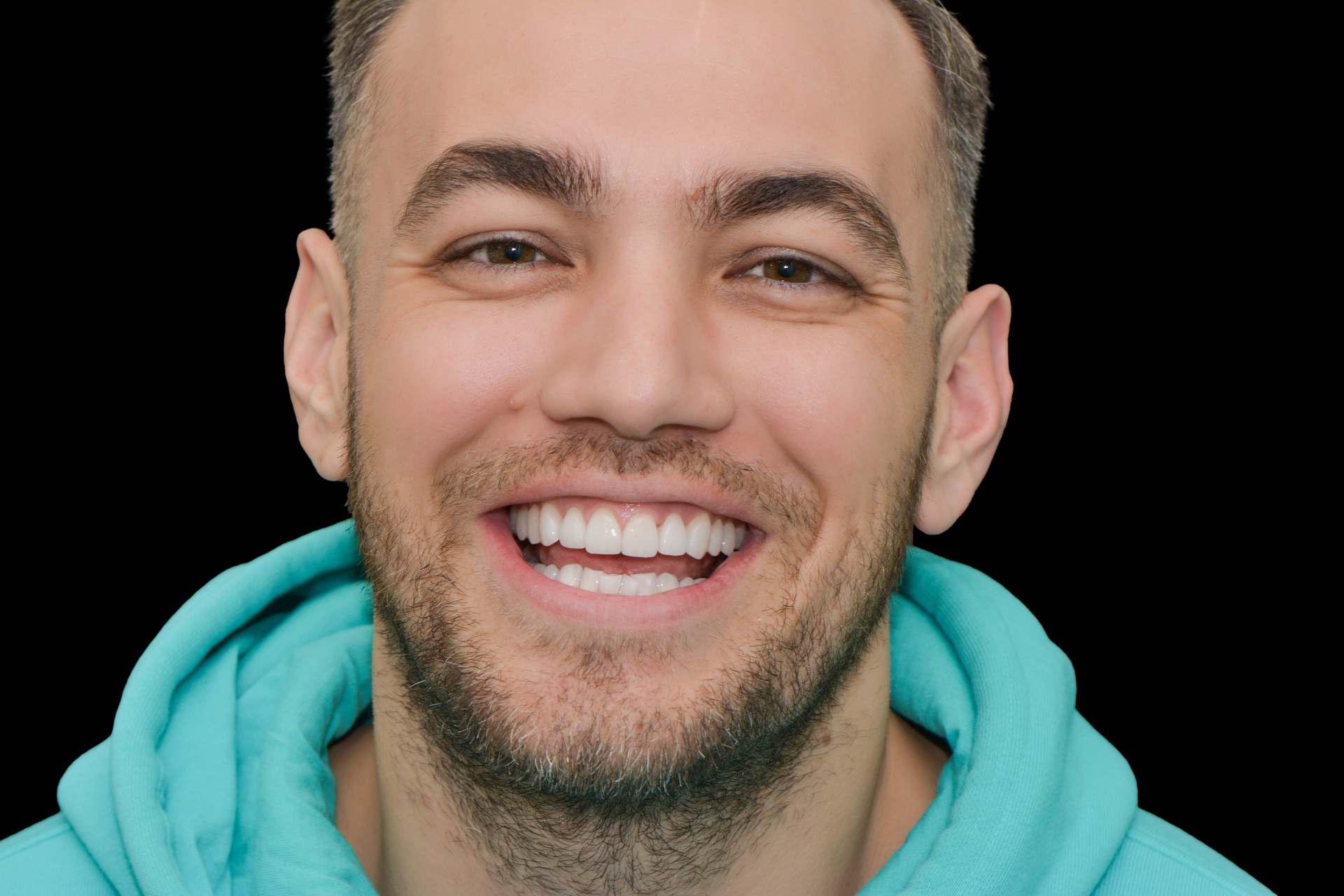 Dentist Admiring Bright Smile