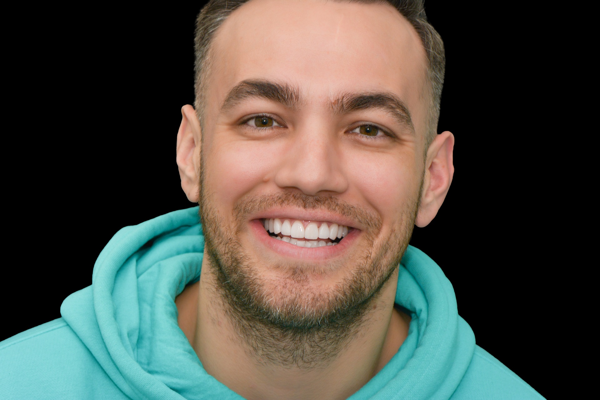 Confident Patient with Bright Smile