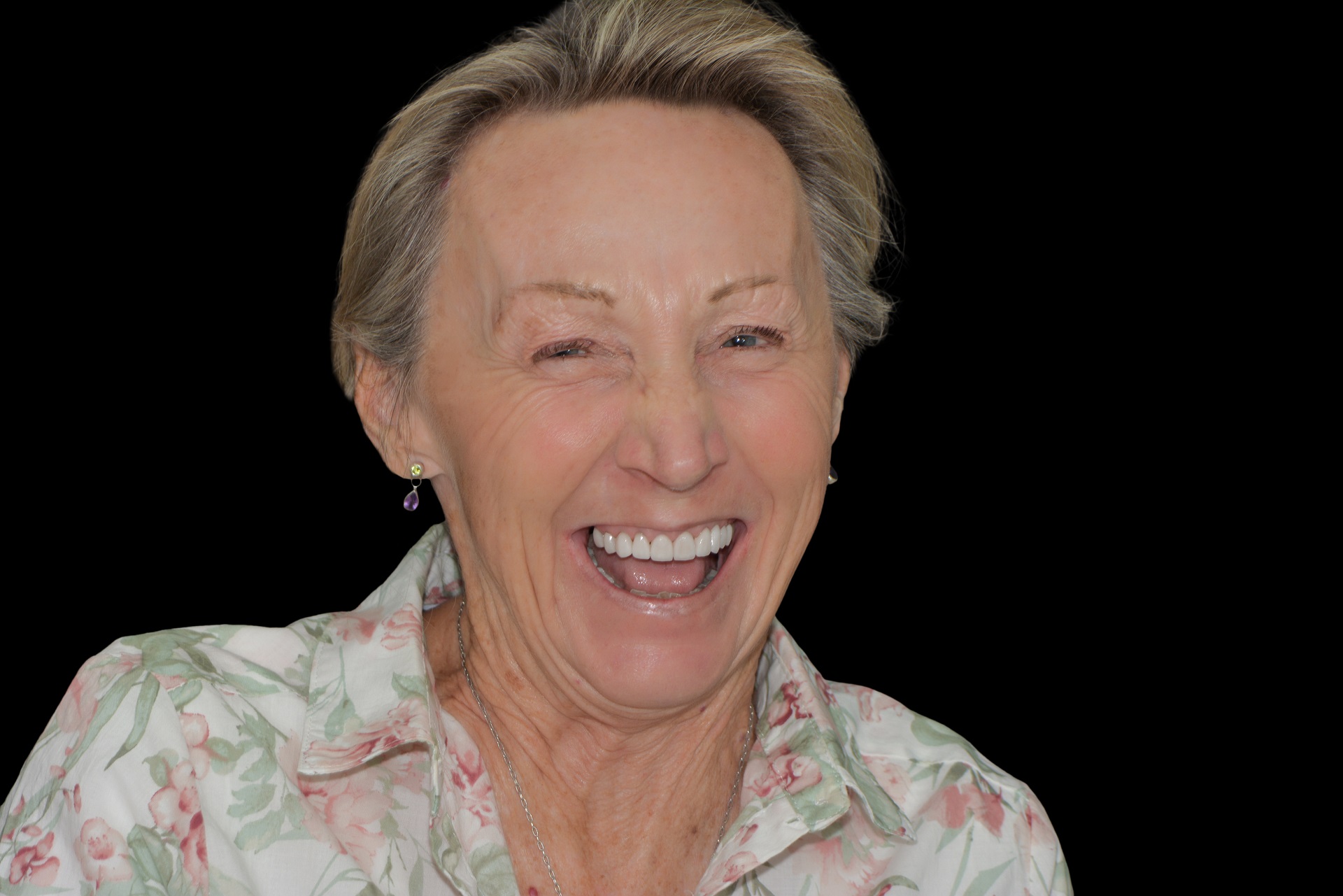 Confident Patient with Bright Smile