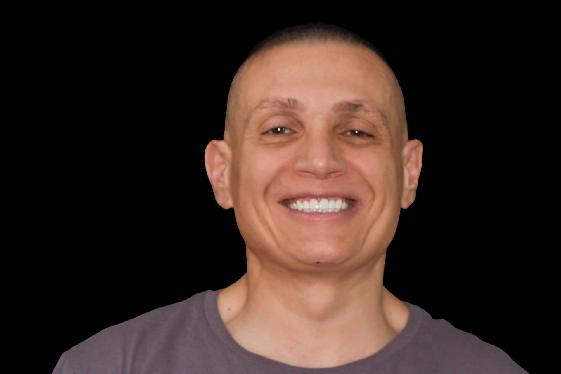 Man Smiling After Visit