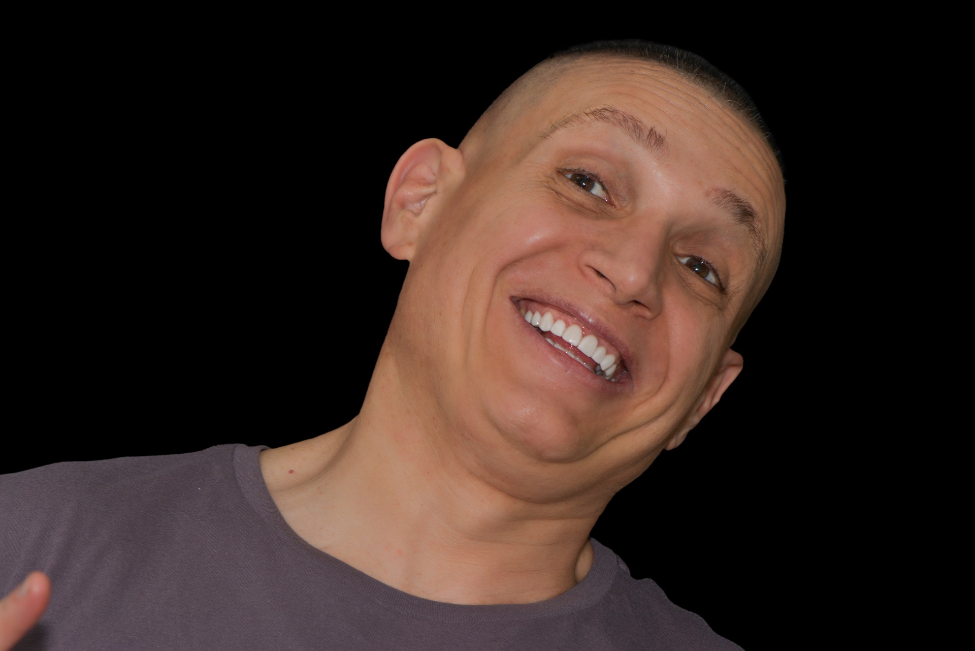 Man Smiling After Visit