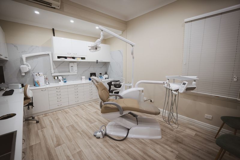 Dental treatment room at Lorn Family and Cosmetic Dentistry in Maitland, where dentures are fitted
